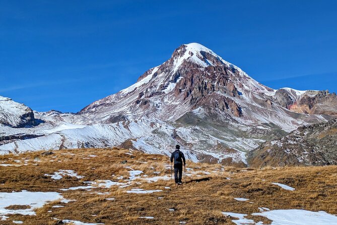 3-Day Hiking Group Tour in Kazbegi - Gergeti Trinity Church and the long climb to the glacier