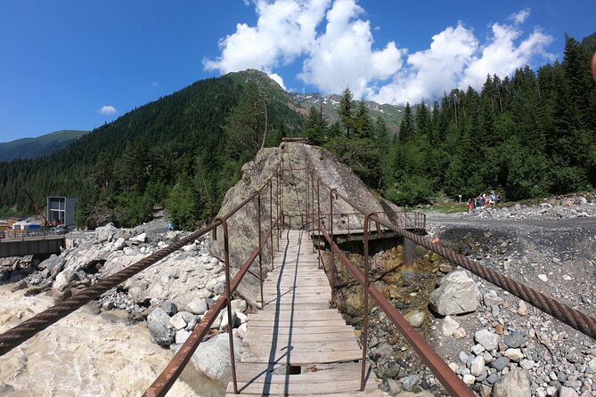 4-Day Svaneti Hiking Tour - Day two: Ushba waterfalls and Mikheil Khergiani’s tower