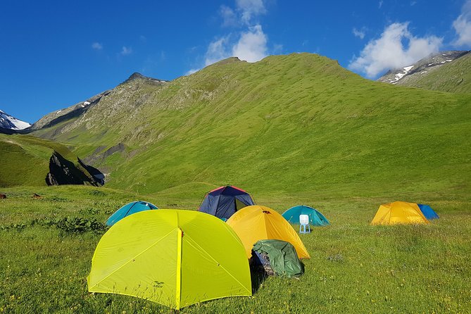 7-day hiking expedition to Tusheti through the Atsunta pass - Day 6: Horse riding from Omalo