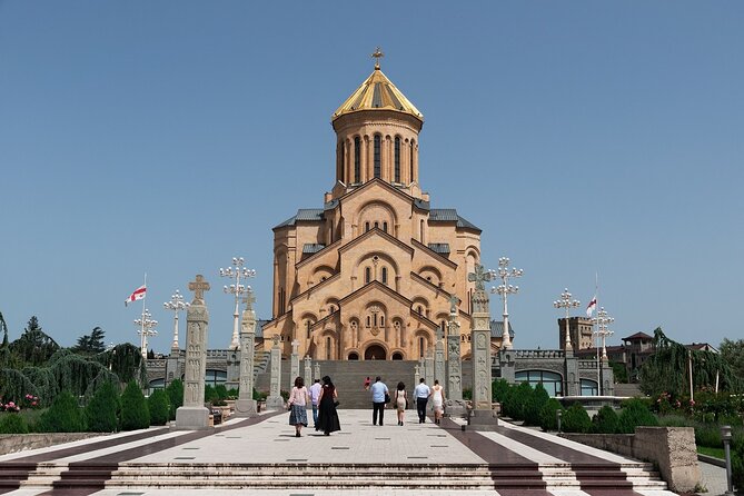 A Private 3-Stop Tbilisi Panoramic Tour - Sameba Cathedral: a calm first look at the city