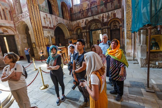 BAGRATI, GELATI & MOTSAMETA Group Tour from Kutaisi - Timing, group size, and the value of $20.37