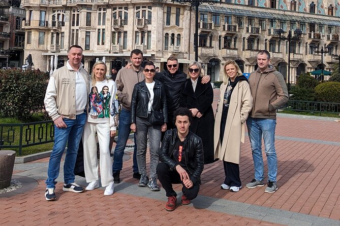 Batumi Guided Night Walking Tour With Welcome Drinks - Batumi Piazza and Its Huge Marble Mosaic