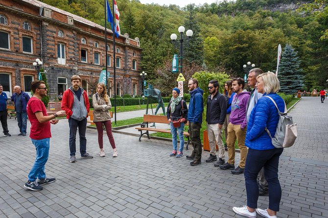BORJOMI, RABATI & VARDZIA - Group Tour From Tbilisi - Borjomi Central Park and the taste of mineral water
