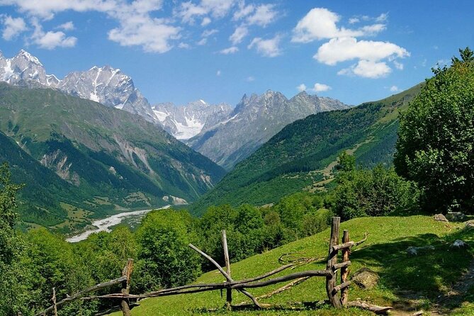 Causacus mountains at Majestic SVANETI and MESTIA from Kutaisi - Mestia around 2:00 pm: beautiful but rushed