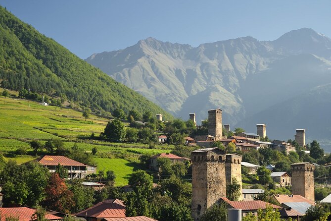 Causacus mountains at Majestic SVANETI and MESTIA from Kutaisi - Lunch in Mestia and the cost of a private car