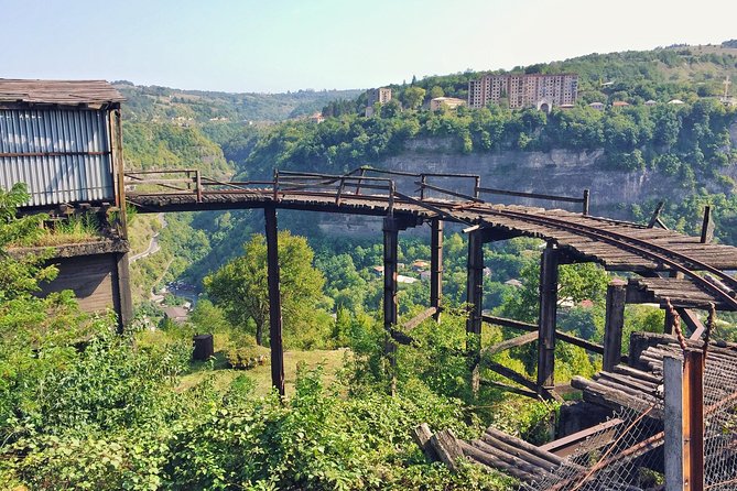 Chiatura and Katskhi Pillar One Day Urbex Tour - Riding Chiatura’s old cable cars