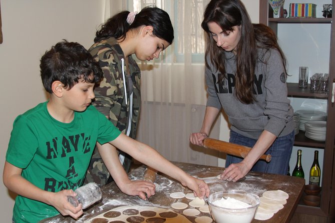 Cook True Ajarian Khachapuri and Khinkali in Highlanders Style - Who will get the most from this Tbilisi cooking class