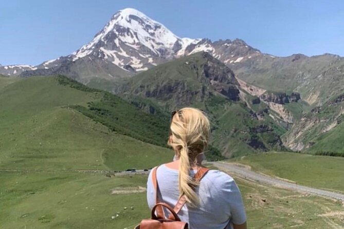 Day tour to mountains Jinvali lake, Ananuri, Kazbegi, Arch friendship - What $32 includes, and what it does not