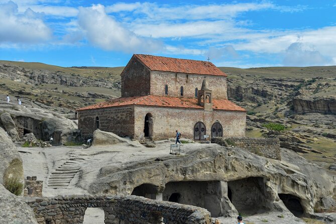 Day Trip to Mtskheta Gori and Uplistsikhe - Jvari Church: a high view over Mtskheta
