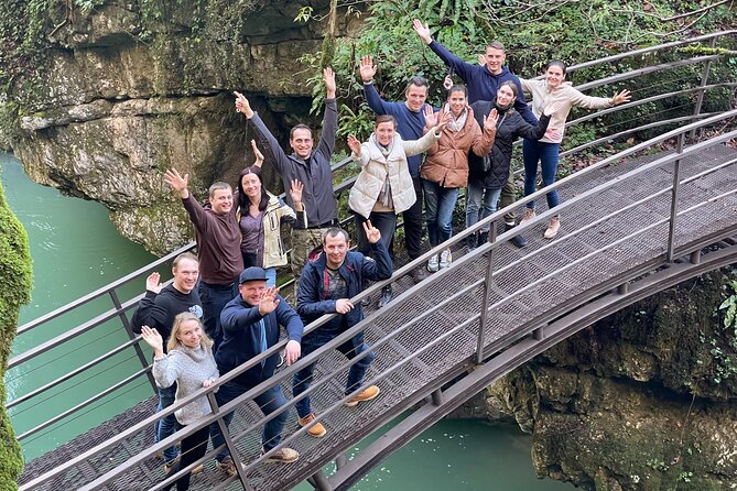 From Kutaisi: Martvili & Okatse Canyons & Cave Guided Tour - Prometheus Cave opens the day underground