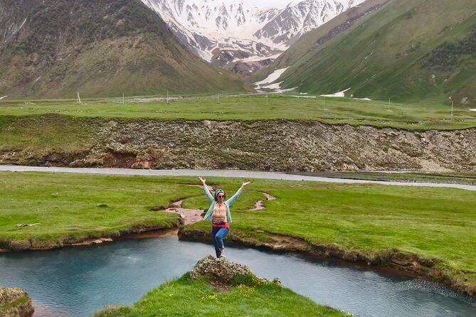 From Tbilisi: Kazbegi Ananuri Gudauri and Trusso Valley by 4x4 - Zhinvali Reservoir and Ananuri Castle