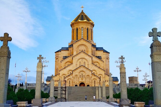 Full Day Tbilisi City Tour with Wine Tasting & Cable Car Ride - The funicular ride up Mtatsminda