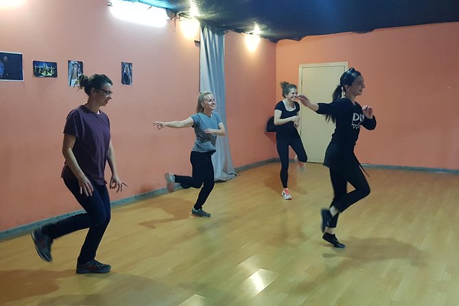 Georgian Dance Class in Tbilisi, Georgia - Learning to match movement with Georgian music