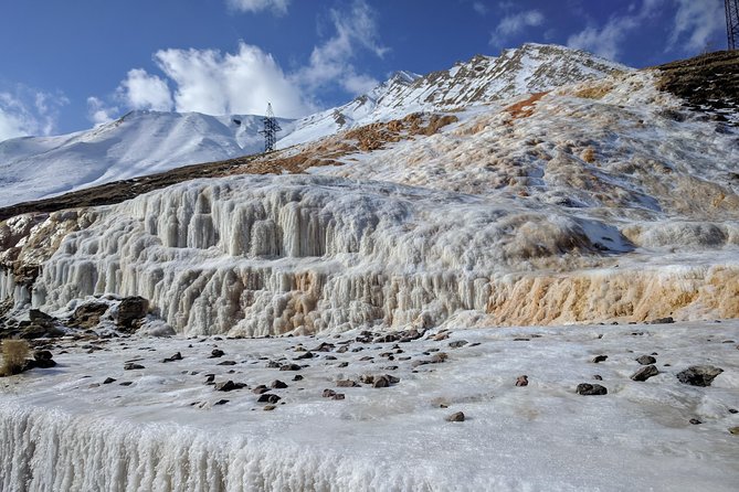 Kazbegi Adventure Day Trip - Hike to Gveleti waterfall plus Gergeti, Ananuri - Gudauri and the Friendship Monument viewpoint