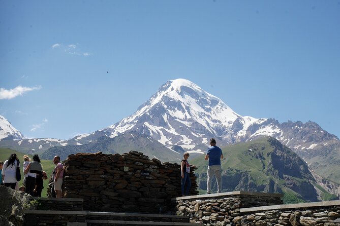 Kazbegi Adventure Day Trip - Hike to Gveleti waterfall plus Gergeti, Ananuri - Zhinvali Reservoir: a calm first stop
