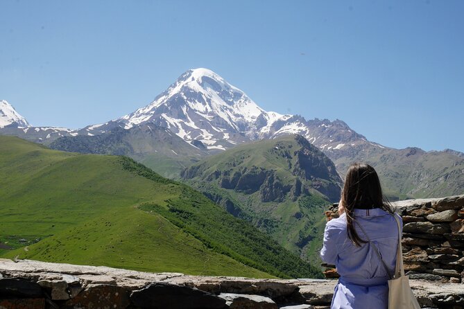 Kazbegi and Khinkali - the ultimate mountain experience tour - Ananuri Castle: stone walls beside the highway