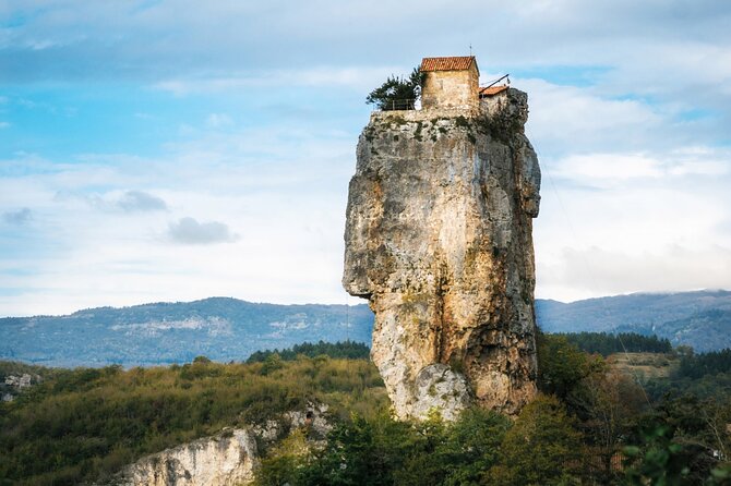 Kutaisi:Chiatura Tour with Katskhi Pillar & Cable Car Experience - Key points at a glance