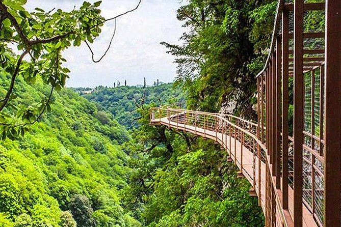 Martvili + Okatse + Caves - Okatse Canyon: the stop most likely to upset the timetable