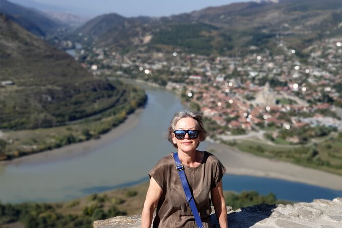 Mtskheta-Jvari-Uplistsike-Chronicle of Georgia, PRIVATE Trip - Jvari Church and the river junction