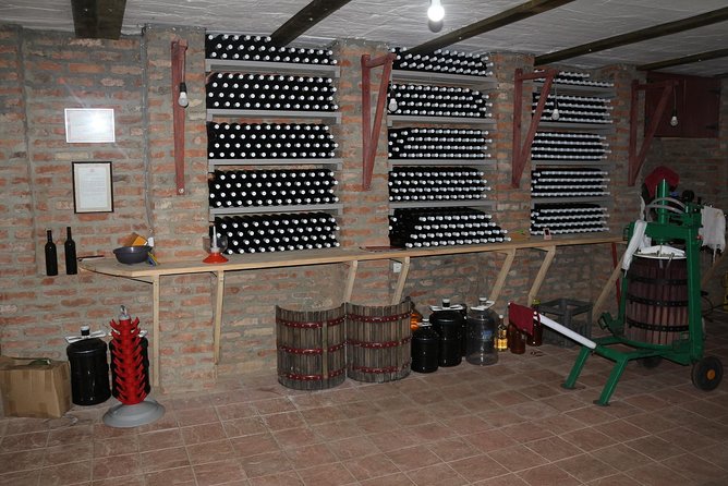 Natural Wine Tour to Kartli region, lunch & wine tasting at Andro Barnovi - Lunch by the hut or beside the winter fireplace