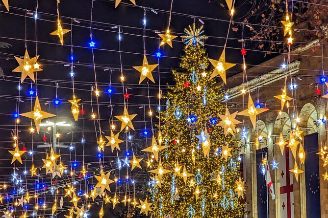 New Year in Tbilisi: Christmas Market and Hidden Gems Tour - Bazari Orbeliani turns sightseeing into lunch