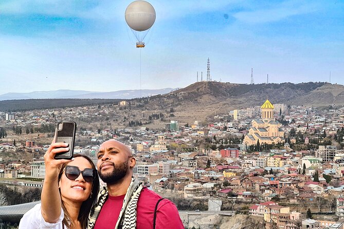 Old Tbilisi Highlights walking tour with wine & 10 tastings - Narikala Fortress and the city from above