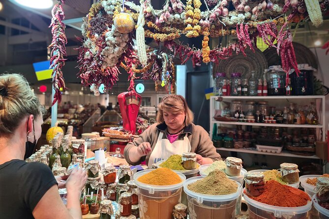 Private Tbilisi Food Tour: 9 Tastings Walk in Bohemian District - What you actually eat: from walnuts to khinkali