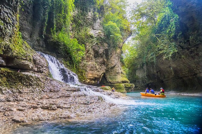 Prometheus Cave, Okatse Canyon & Martvili Canyon from Kutaisi - Okatse Canyon and its 780-meter hanging trail