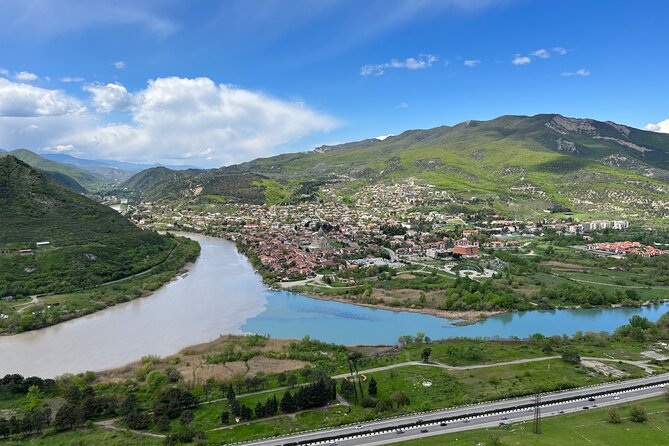Sacred Sites and Ancient Wonders: Jvari, Mtskheta and Uplistsikhe - Jvari Monastery and the meeting of two rivers