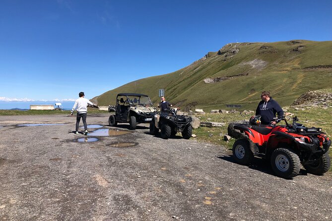 Snowmobile / Quad Bike ATV Private Tour from Bakuriani to Tabatskuri Lake - Grilled Food on the Mountain, With One Important Clarification