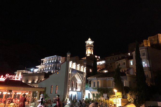 Tbilisi by Night Walking Tour - Rezo Gabriadze’s clock tower and the 7 pm show