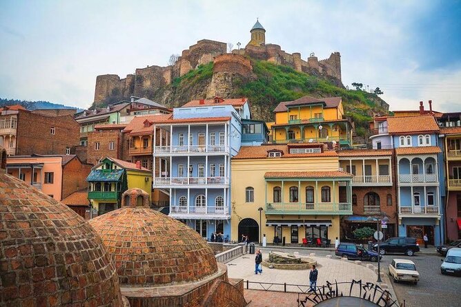 Tbilisi City Tour, Most Popular Tourists Destinations In The Capital Of Georgia - Abanotubani and the sulfur waterfall