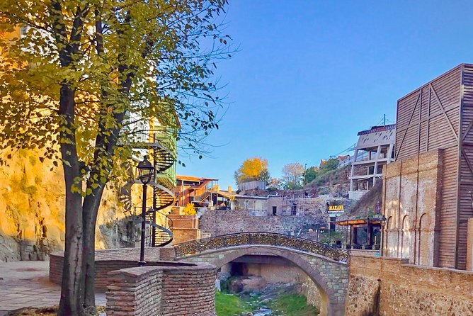 Tbilisi Explorer: Essential Walking Tour for First-Timers - Kartlis Deda, the mosque, and the sulfur waterfall