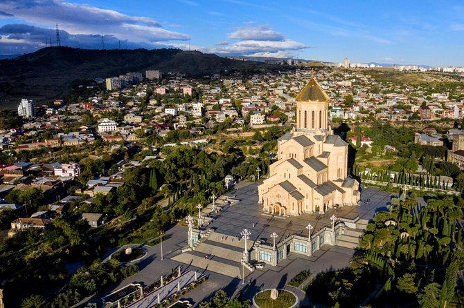 Tbilisi & Mtskheta city tour - Holy Trinity Cathedral and modern Georgian faith