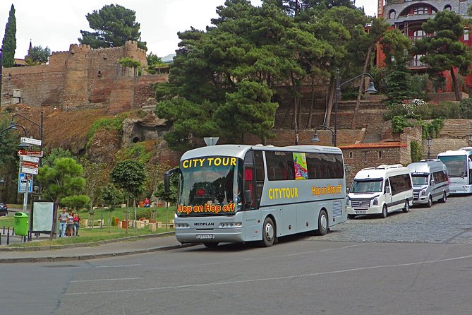 Tbilisi - Mtskheta - Jvari. Full City Tour on Hop On Hop Off Bus - Shota Rustaveli Avenue and Freedom Square