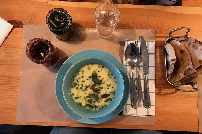Tbilisi Private Food and Wine Tour with Lunch and Tastings - Riding the funicular to Mtatsminda Park