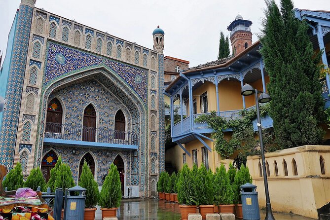 Tbilisi Walking Tour Including Cable Car and Wine Tasting - Anchiskhati Basilica and Rezo Gabriadze’s playful corner