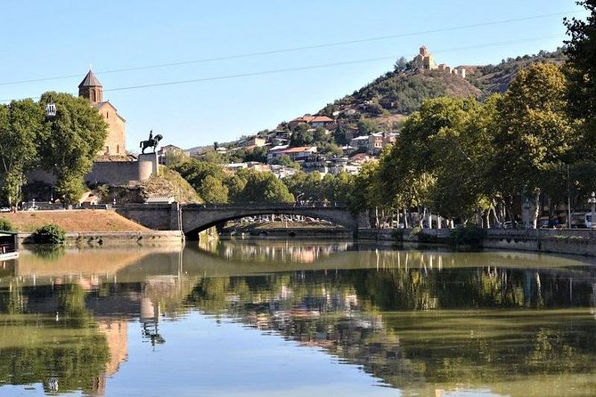 Tbilisi with all its glory and originality. (group walking tour) - Crossing the Peace Bridge and rising from Rike Park