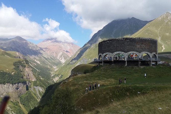 To The Majestic Kazbegi Full Day tour - Gergeti Trinity Church beneath Mount Kazbek