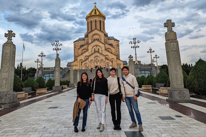 Top highlights of Tbilisi: Old City Sameba Chronicles of Georgia - Jan Shardeni Street and the social center of Old Tbilisi
