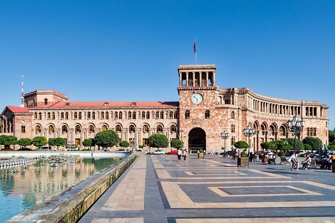 Tour to Yerevan Sevan Dilijan Armenia from Tbilisi 2 days - Garni Temple connects classical Armenia with mountain views