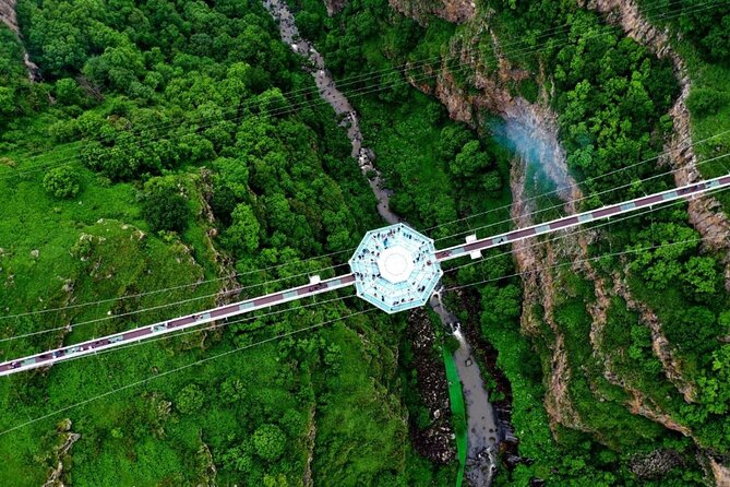 Trip to The Diamond Bridge and Dashbashi Canyon - Mtatsminda Park and the evening funicular