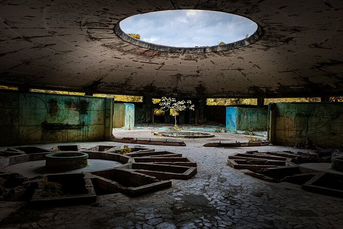 Tskhaltubo Old Soviet Spa Tour - The mineral springs behind the empty resort