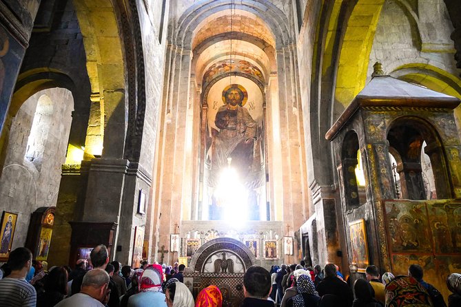 Uplistsikhe, Mtskheta and Jvari - historical private day tour from Tbilisi - Gori Fortress and the Soviet chapter