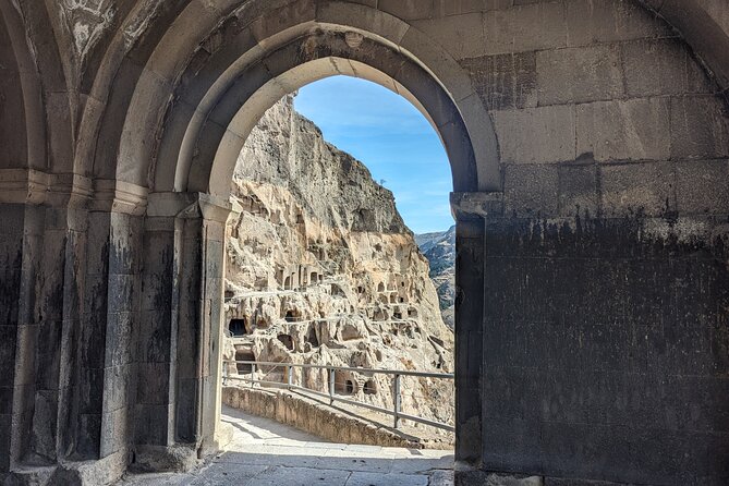 Vardzia. Lake Paravani, Khertvisi & Lomisa castle, Rabati - Two hours inside Vardzia’s cliffside monastery