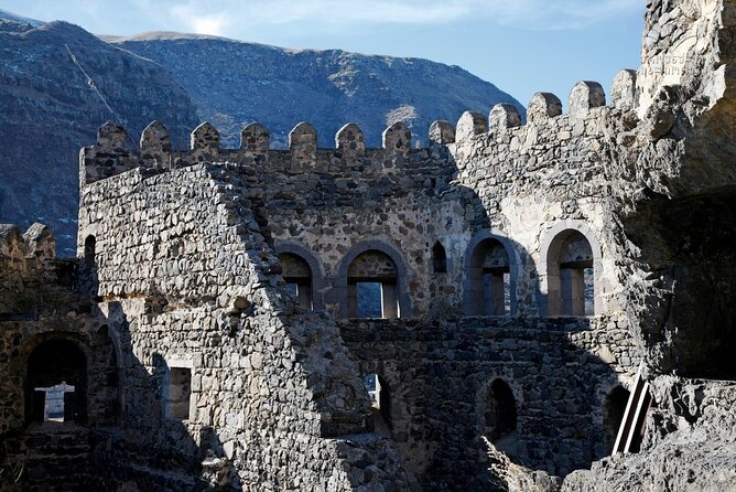 Vardzia. Lake Paravani, Khertvisi & Lomisa castle, Rabati - Khertvisi Fortress and the Mtkvari valley