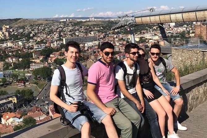 Very Friendly Tbilisi Walking Tour (wine tasting & cable car) - Taking the Cable Car to Kartlis Deda
